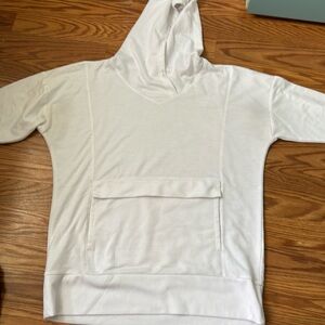 White Hoodie Size Small